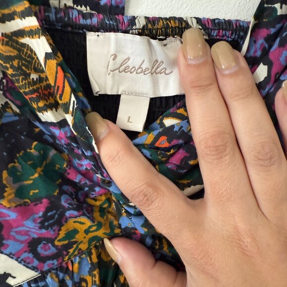 Cleobella Mosaic Ikat Midi/Maxi Dress - Picture 6 of 8